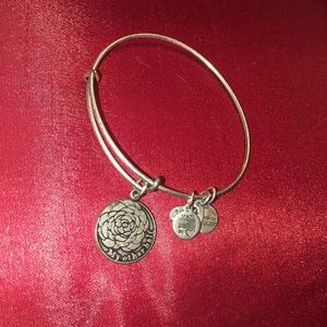 Alex and ani silver bracelet